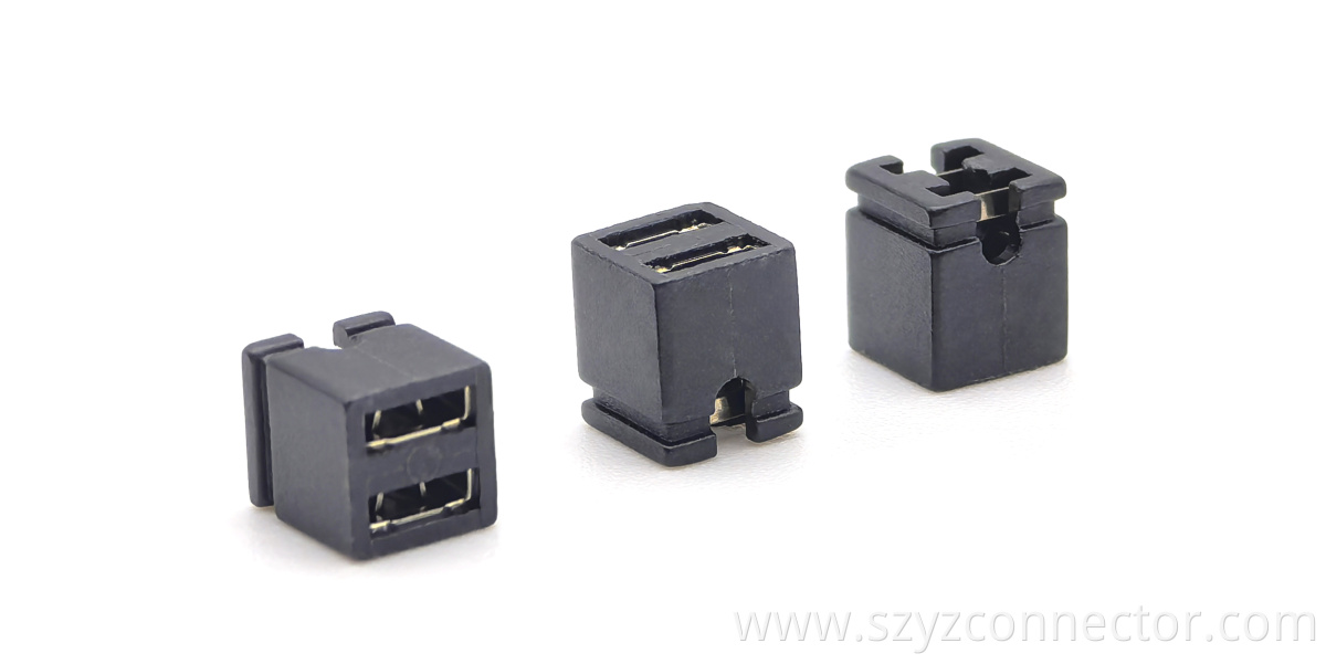 2.54mm Pitch Dual-unit Mini Jumper H6.0mm